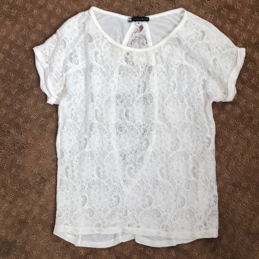 Skinny Bunny lace blouse